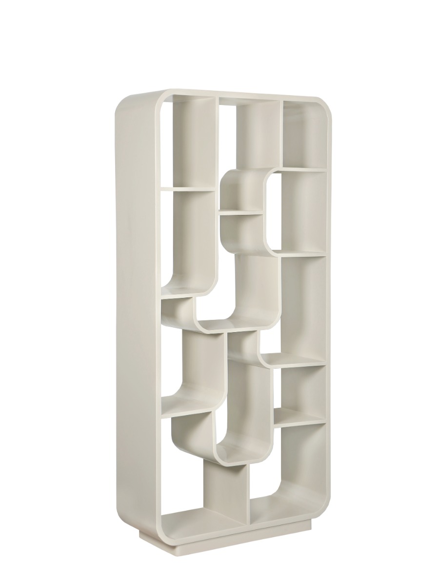 Boekkast Logan - Off White - - Brix