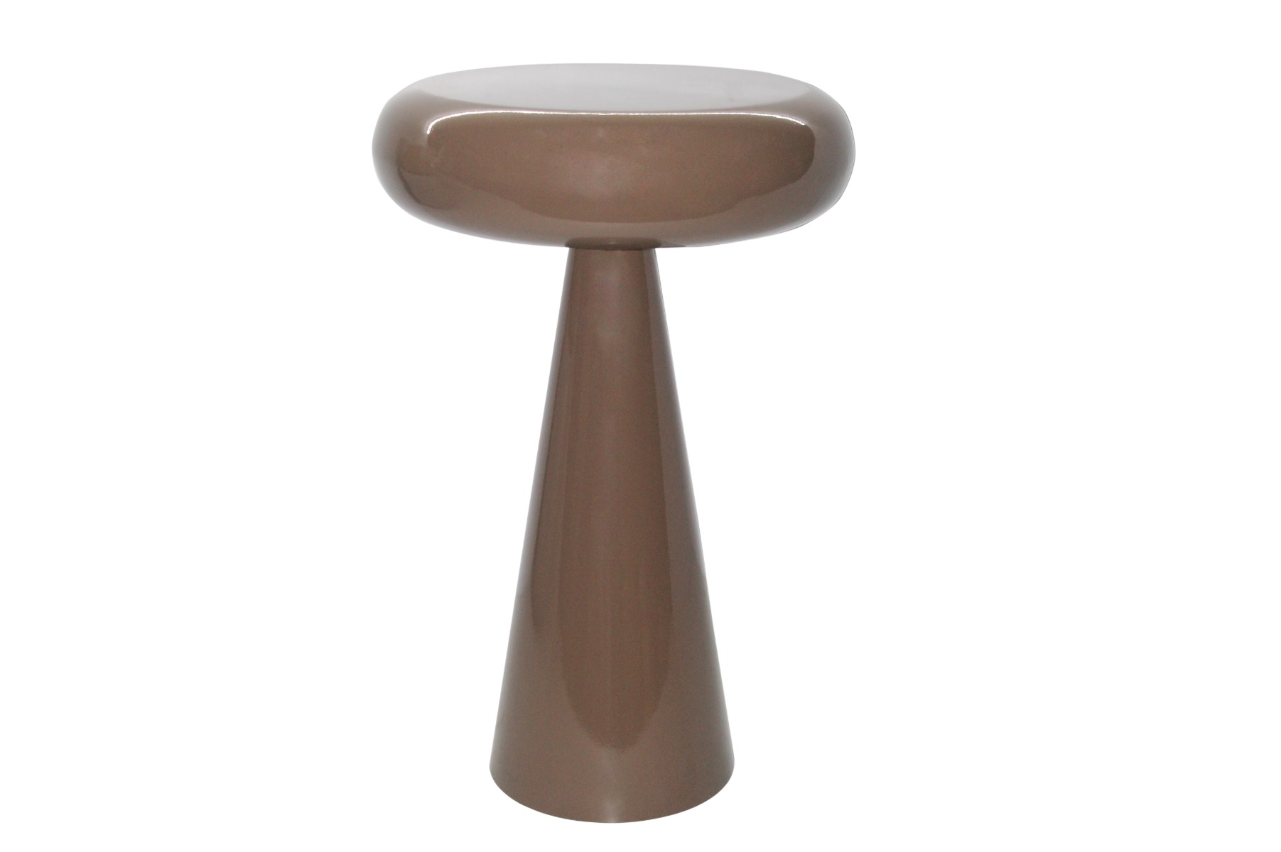 Bijzettafel Sam - Walnoot - Gecoat staal - Brix