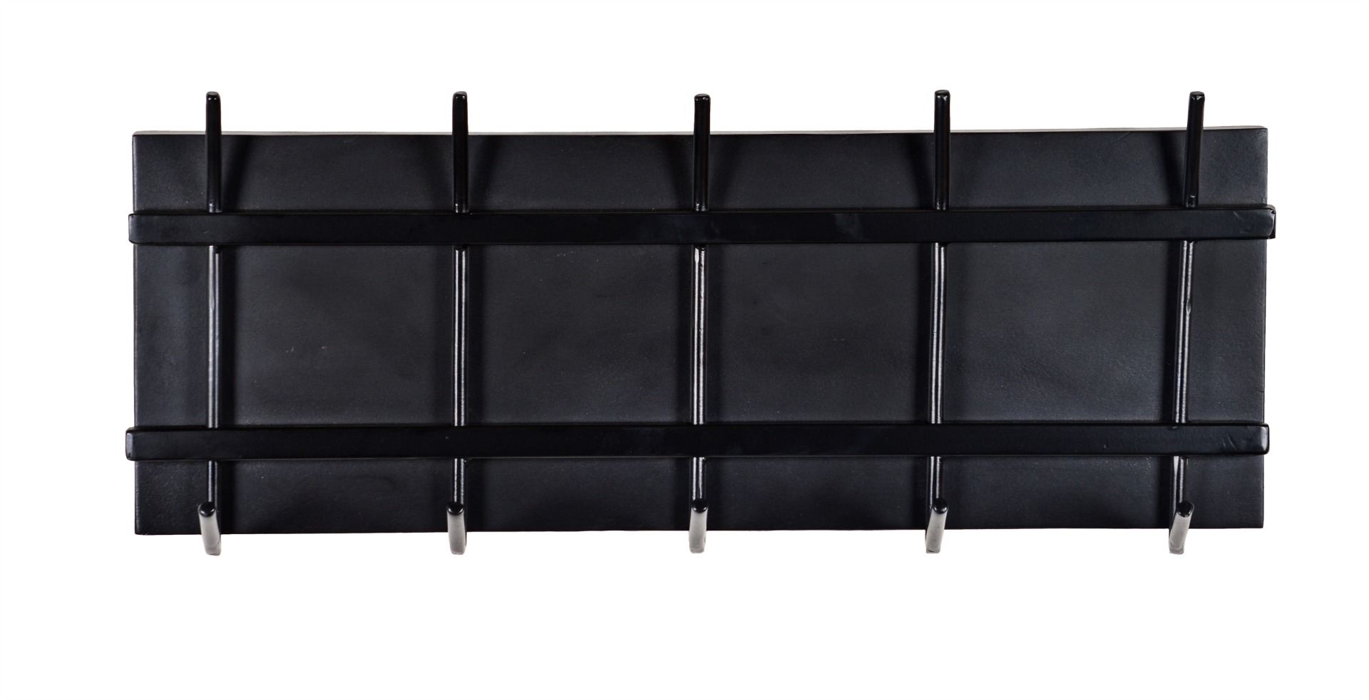 Kapstok Gabi - Zwart - Mangohout, Gecoat staal - Brix