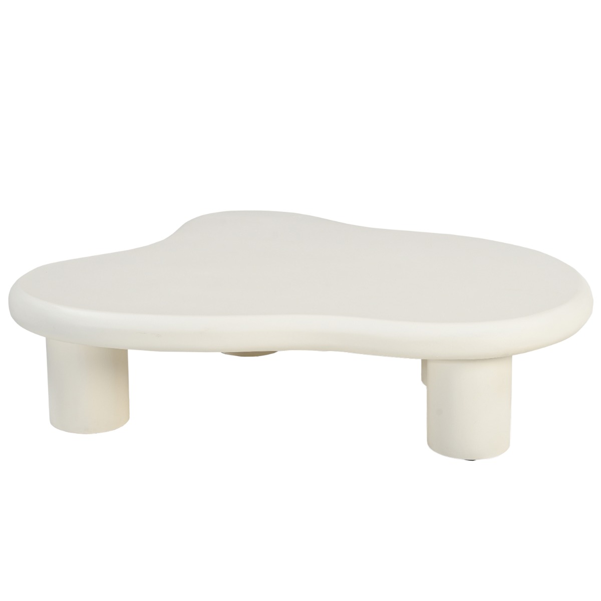 Salontafel Feline - Creme - Beton, MDF - Brix