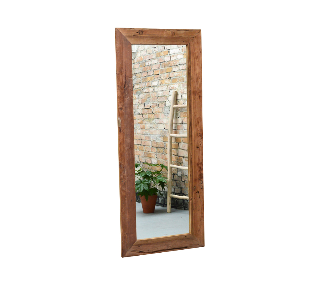Spiegel Erosie - Natural - Teakhout - Living Furn