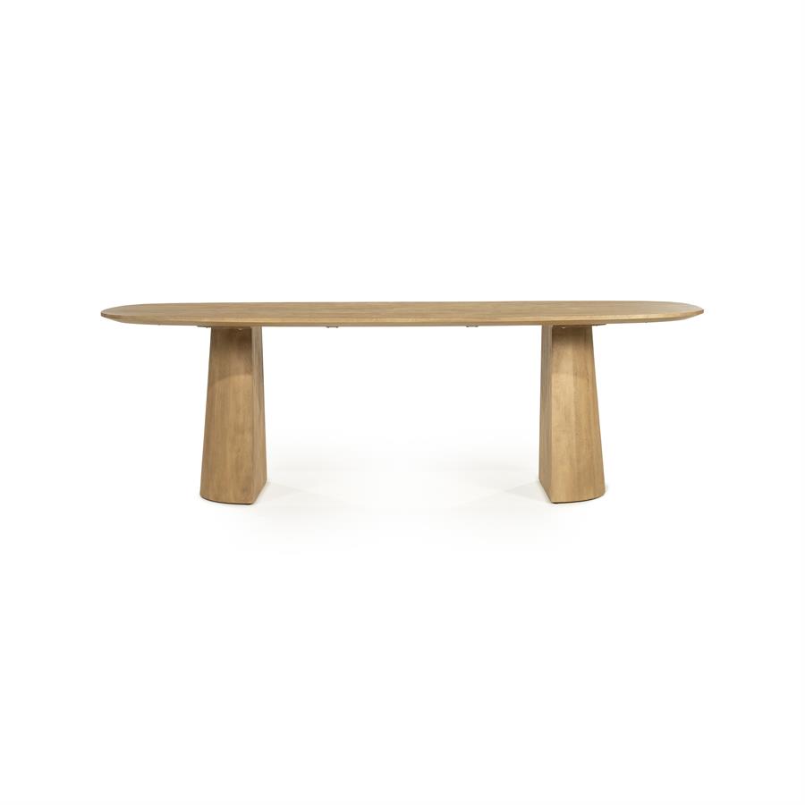 Eetkamertafel Lune - Naturel - Mango hout - Eleonora