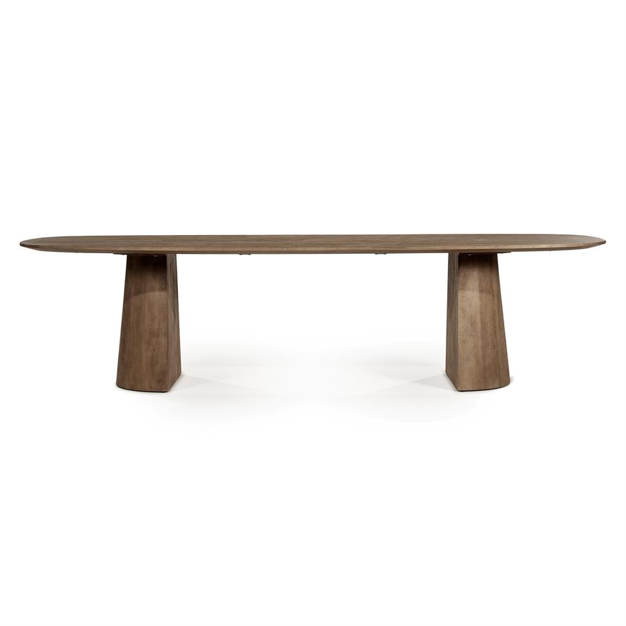 Eetkamertafel Lune - Lichtbruin - Mango hout - Eleonora