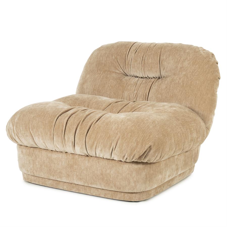 Fauteuil Nook - Beige - Stof - By Boo