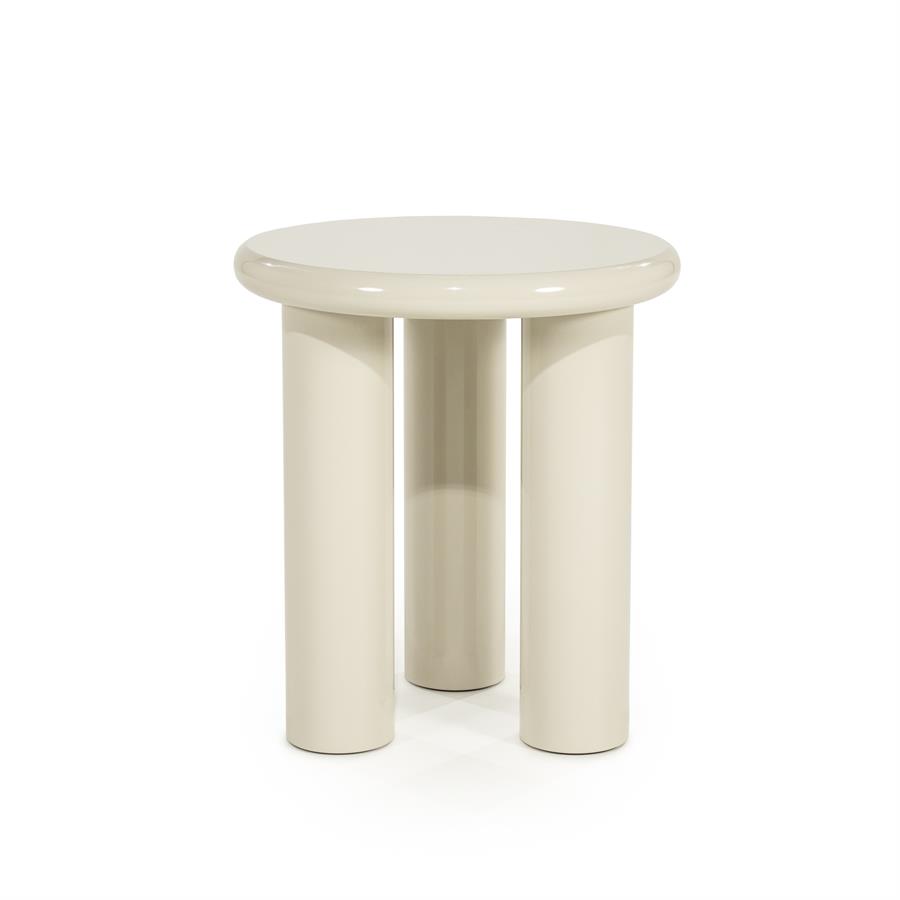 Bijzettafel Bloop - Beige - MDF - By Boo