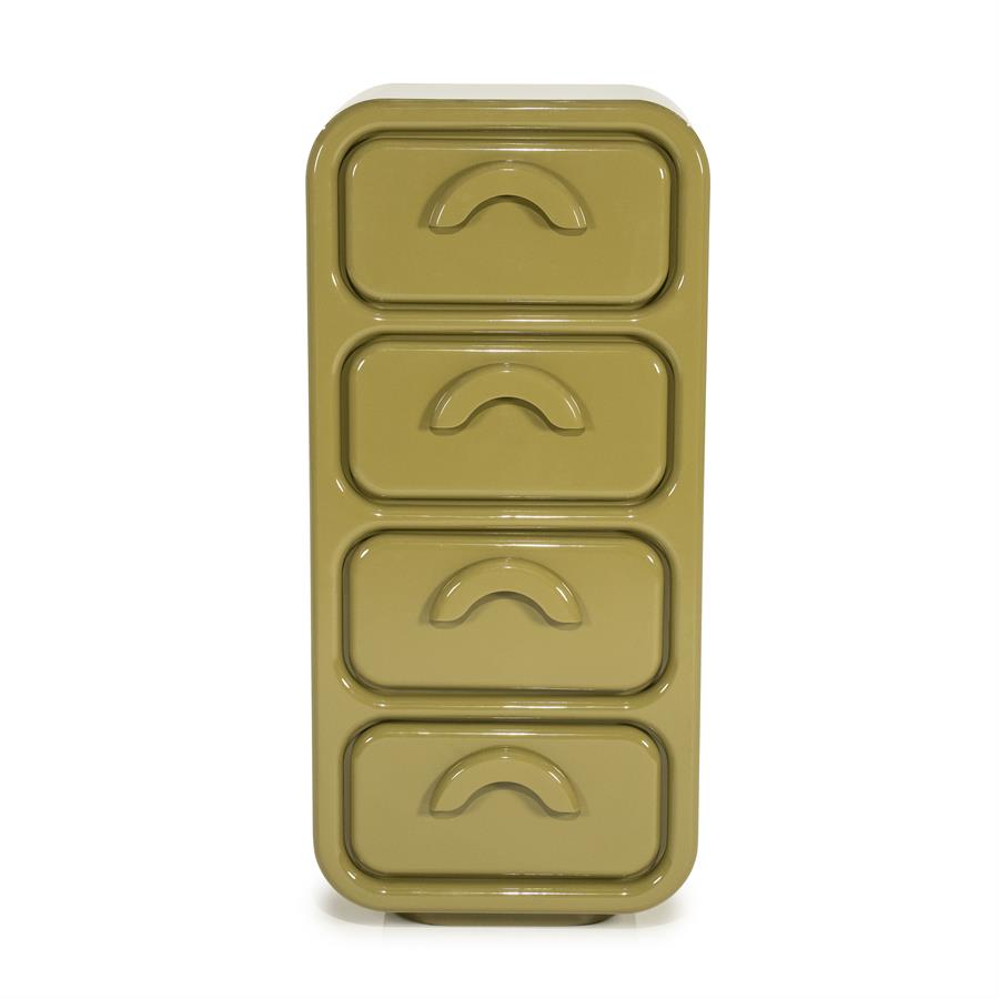 Ladekast Gubby - Groen - MDF - By Boo