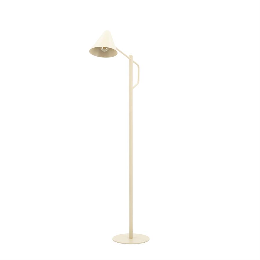 Vloerlamp Capa - Beige - IJzer - Staande lamp - 58x25x138 cm - By Boo