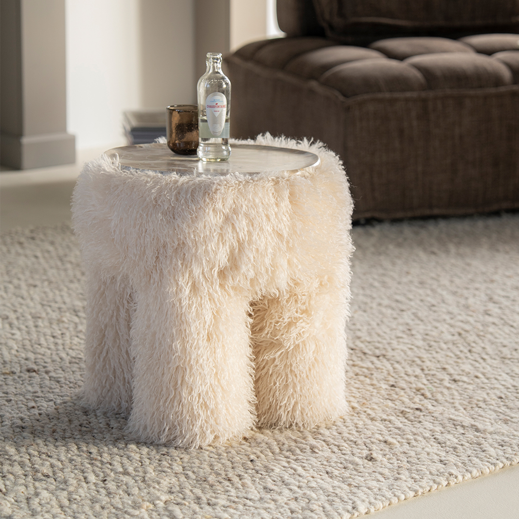 Kruk Doodly - Beige - Fluffy - By Boo