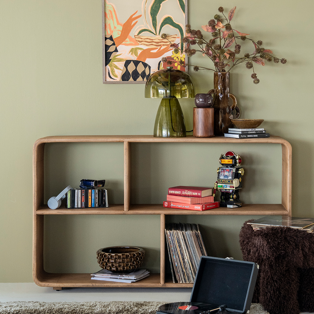 Dressoir Rigato - Bruin - Mango hout - By Boo