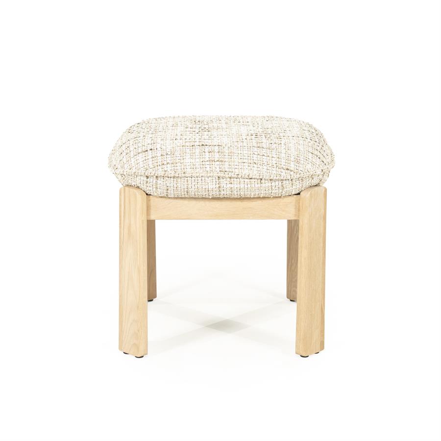 Kruk Lottie - Beige - Stof - Eleonora