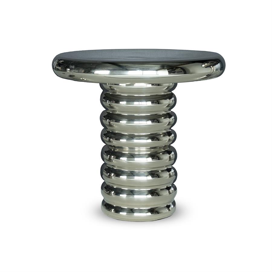 Bijzettafel Chromeo - Chrome - IJzer - By Boo