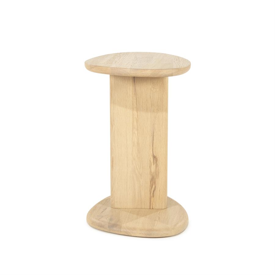 Bijzettafel Lori - Naturel - Eiken hout - Eleonora
