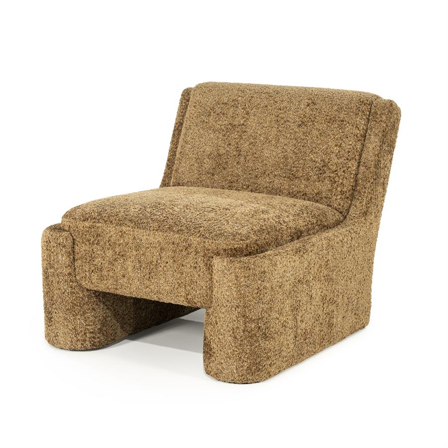 Fauteuil Omla - Geel - Stof - By Boo