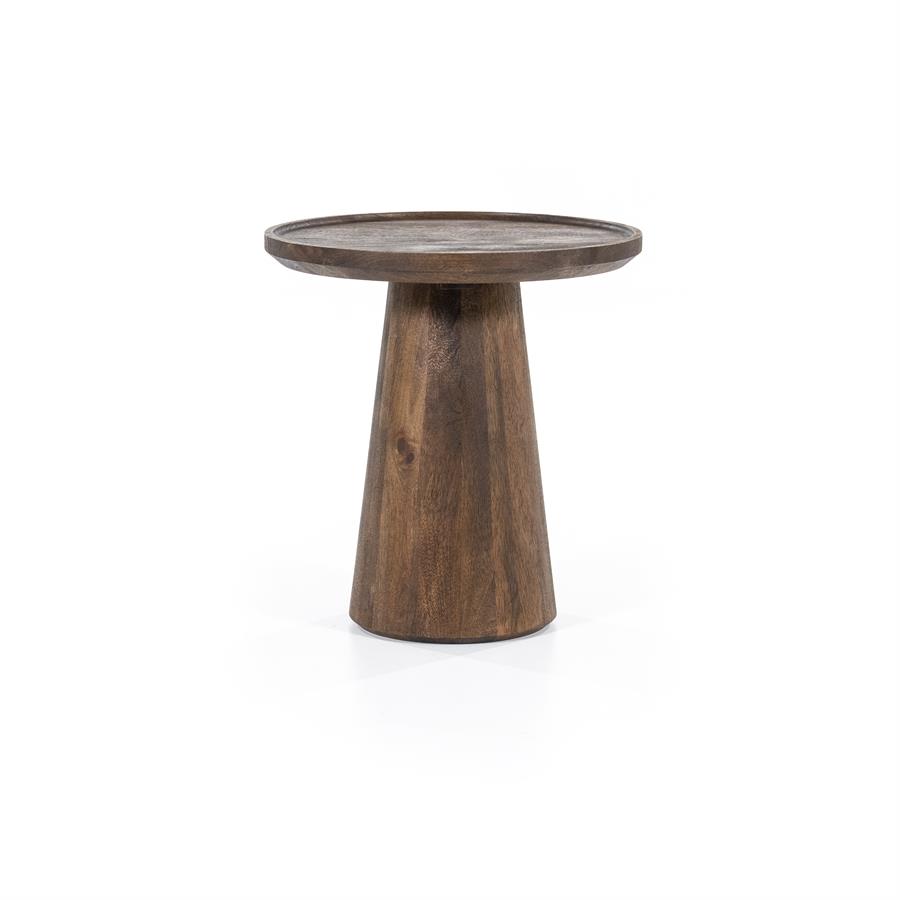 Bijzettafel Ron - Bruin - Mango hout - Eleonora