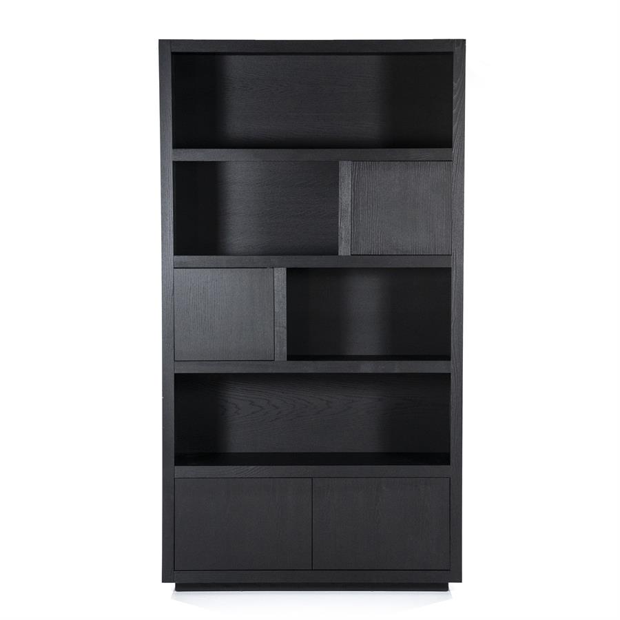 Bergkasten Helsinki - Zwart - Eiken & eiken fineer - Eleonora