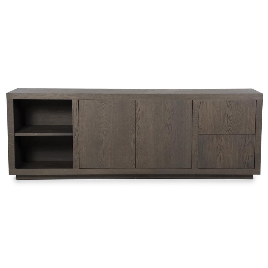Dressoir Helsinki - Bruin - Eiken & eiken fineer - Eleonora
