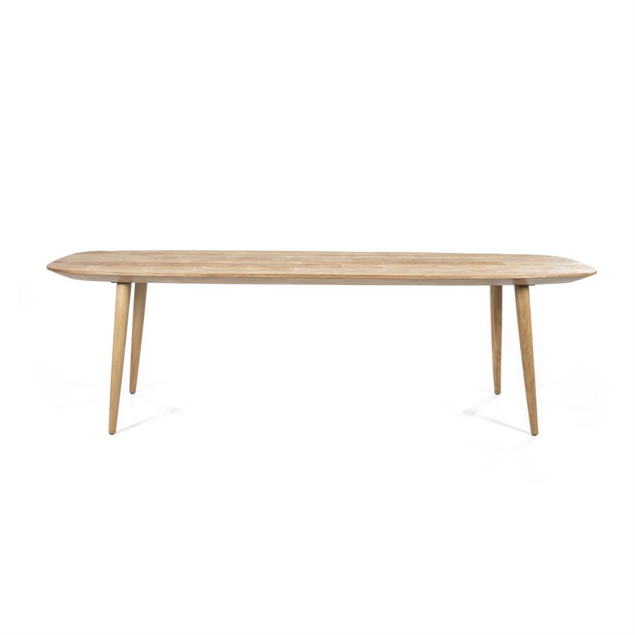 Eetkamertafel Tabassum - Naturel - Recycled Teak - Eleonora