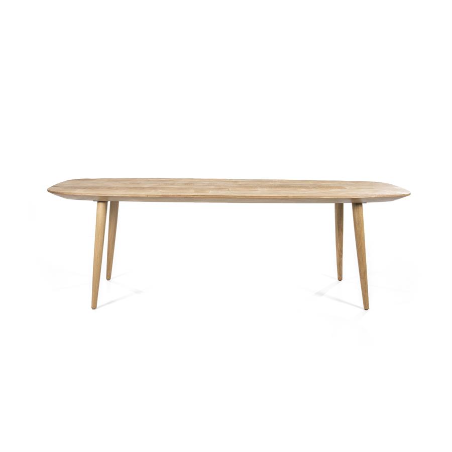 Eetkamertafel Tabassum - Naturel - Recycled Teak - Eleonora