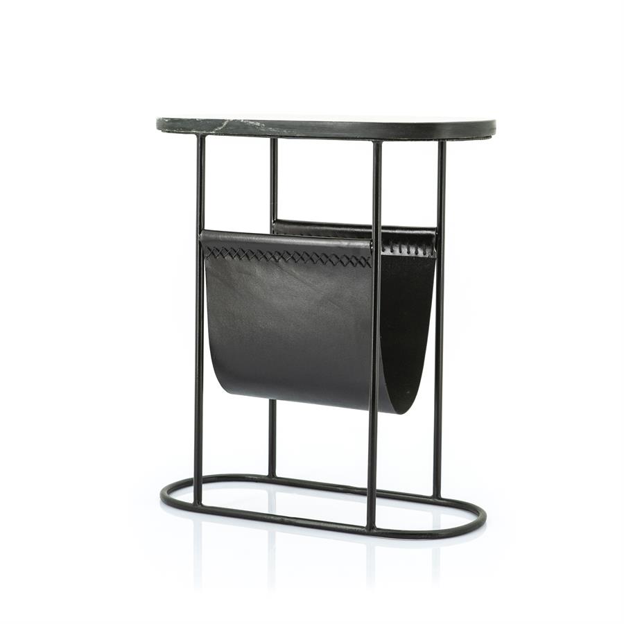 Decoratie Daily - Zwart - Leer & ijzer & marmer - By Boo