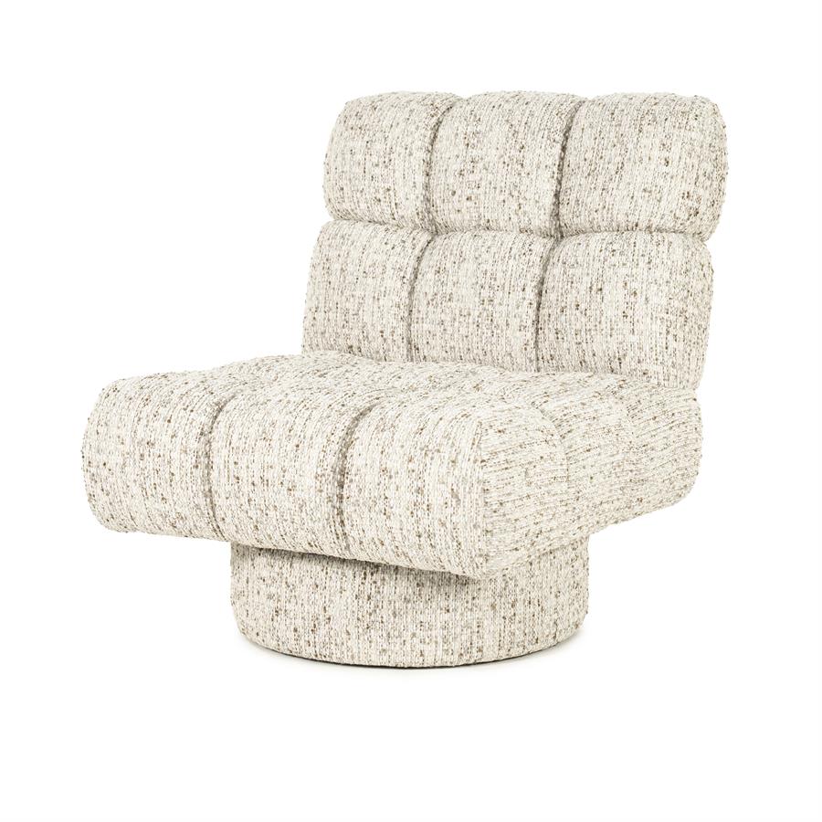 Fauteuil Fenna - Beige - Stof - Eleonora