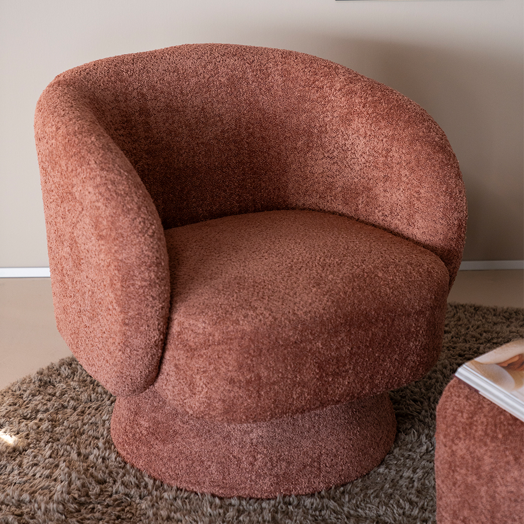 Fauteuil Balou - Terra - Polyester - By Boo