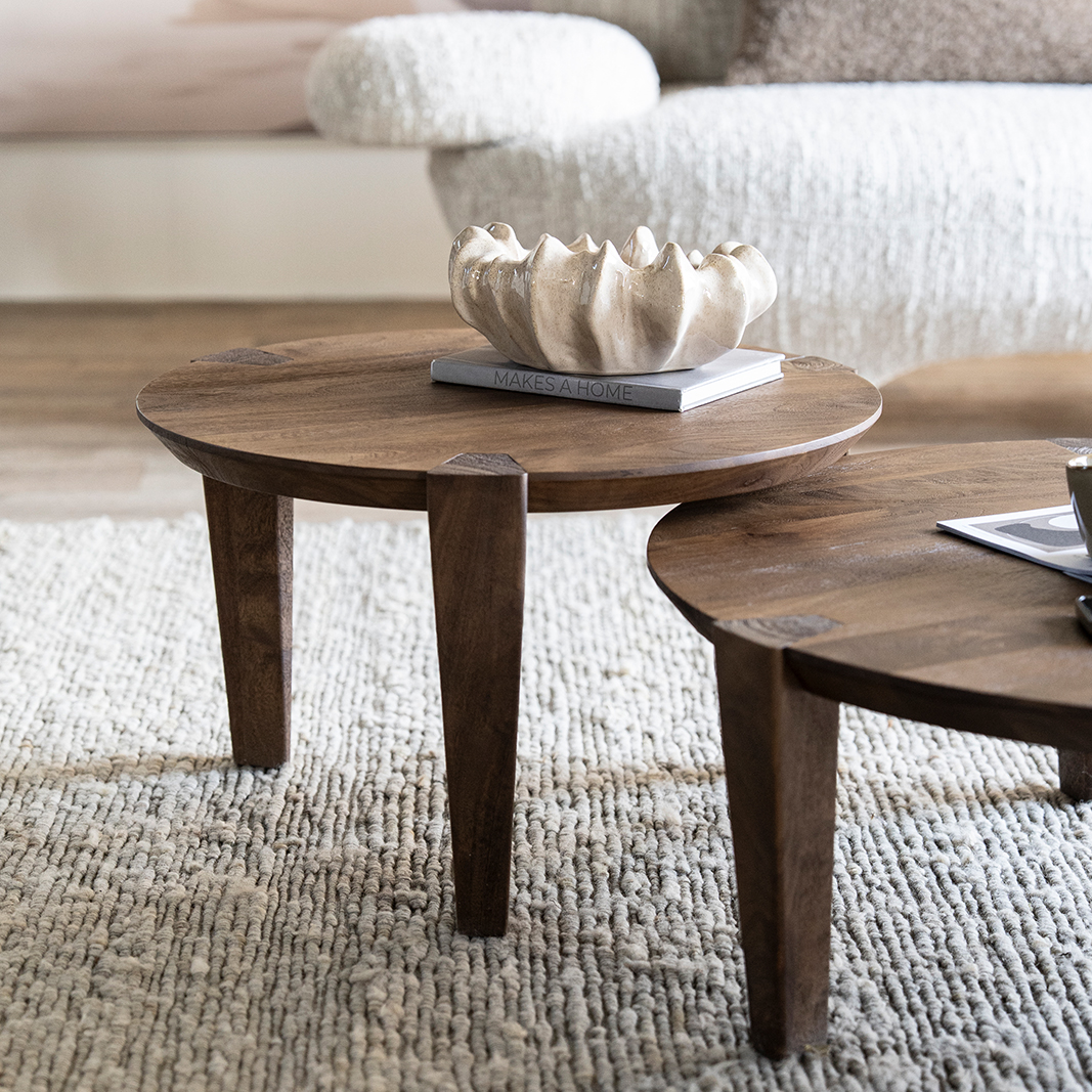 Salontafel Davina - Bruin - Mango hout - Eleonora