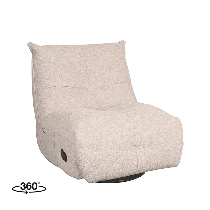Fauteuil Take It Easy Naturel - Boucle - LABEL51