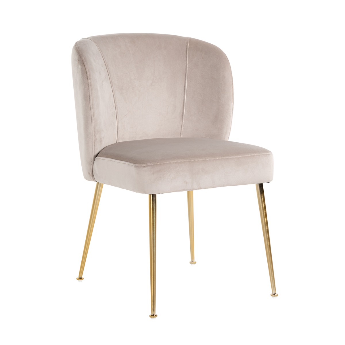 Eetkamerstoel Cannon Crème Beige - Stof - Richmond Interiors