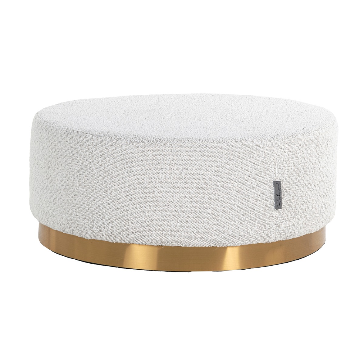 Poef Emmy Wit - Stof - Richmond Interiors