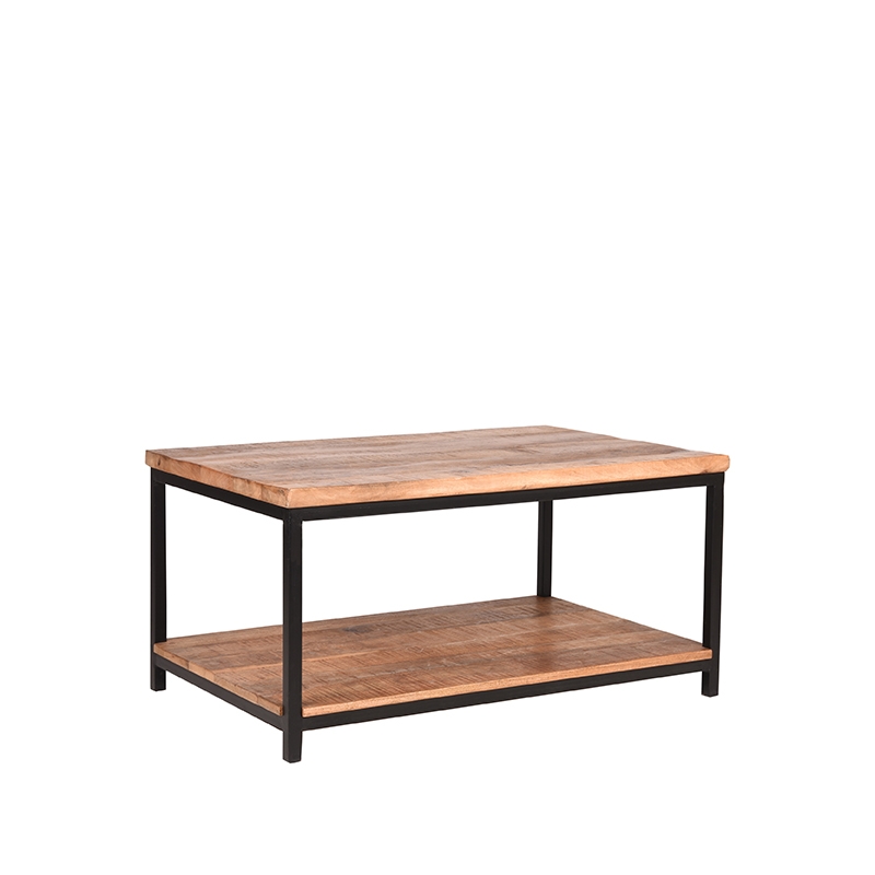 Salontafel Vintage Naturel Rough - Mangohout - LABEL51