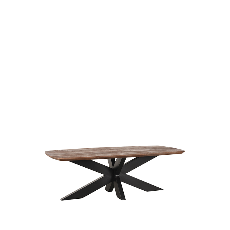 Salontafel Zane Bruin Espresso - Mangohout - LABEL51