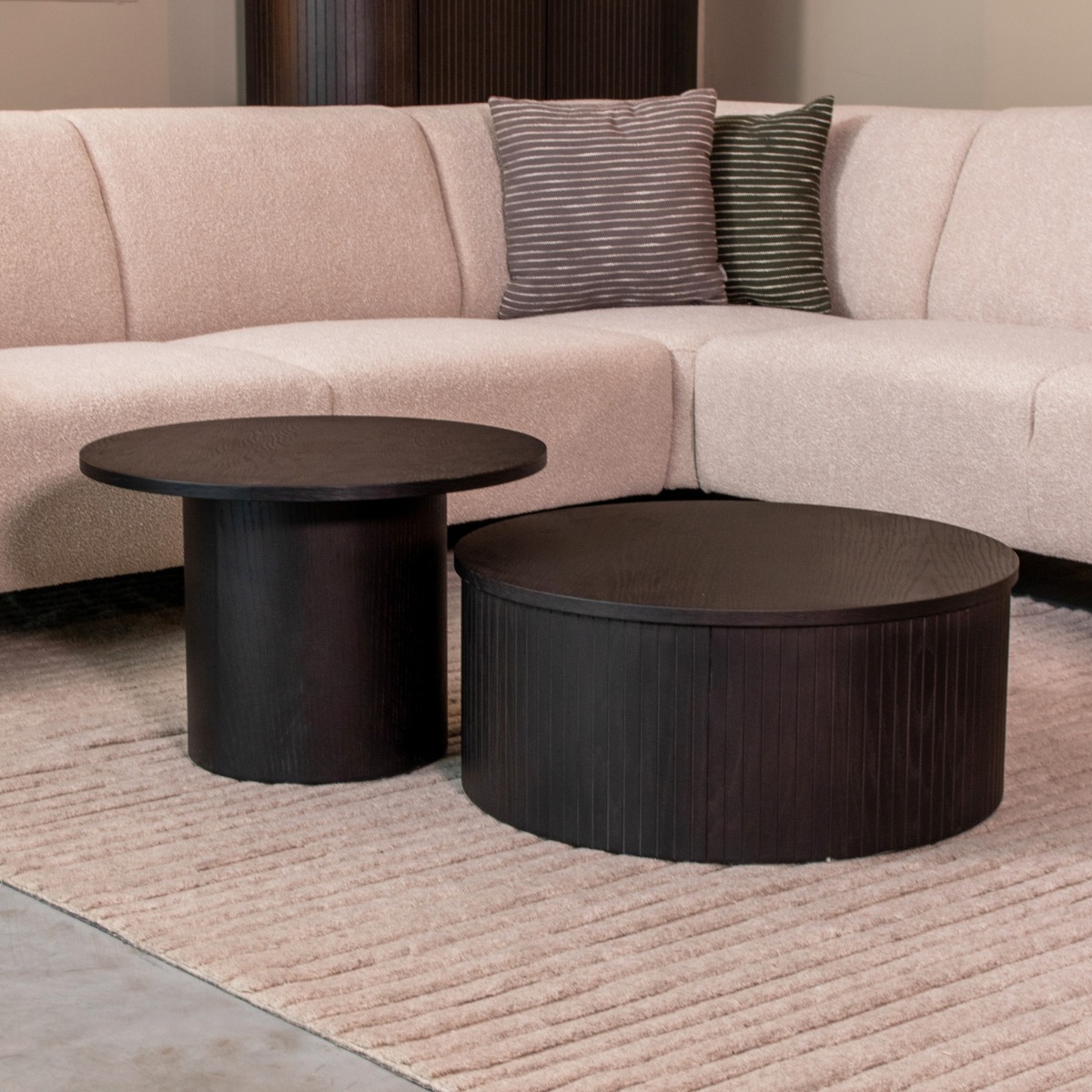 Salontafel Oliva - - Zwart - Eiken - Design - LABEL51