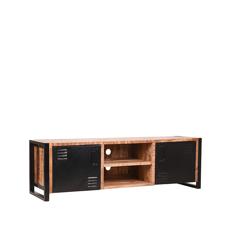 Tv-meubel Brussels Naturel Rough - Mangohout - LABEL51
