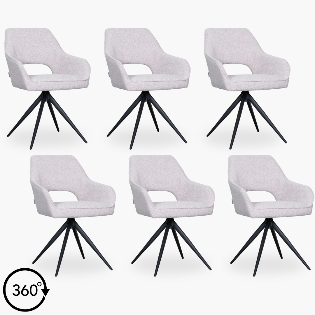 6x Eetkamerstoel Veya