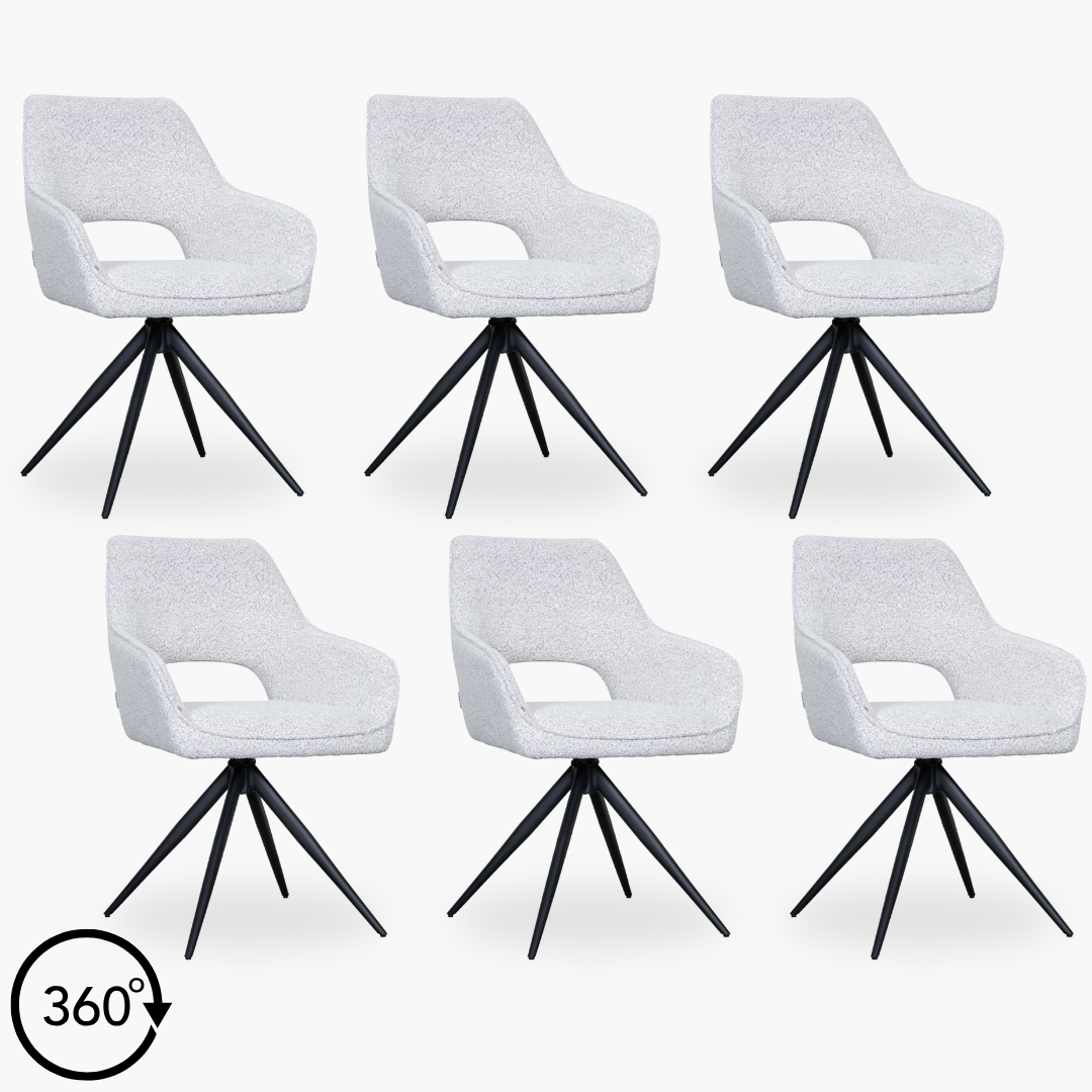 6x Eetkamerstoel Veya