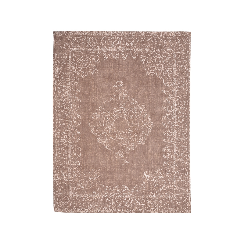 Vloerkleden Vintage Bruin Lava - Katoen - LABEL51