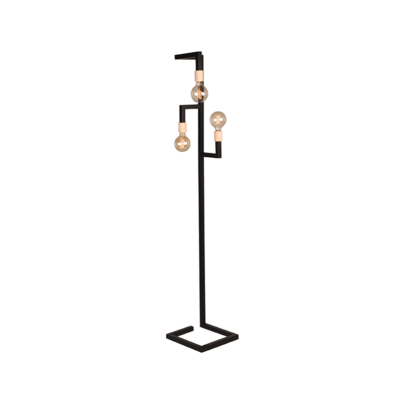 Vloerlamp Loco Zwart - Metaal - LABEL51