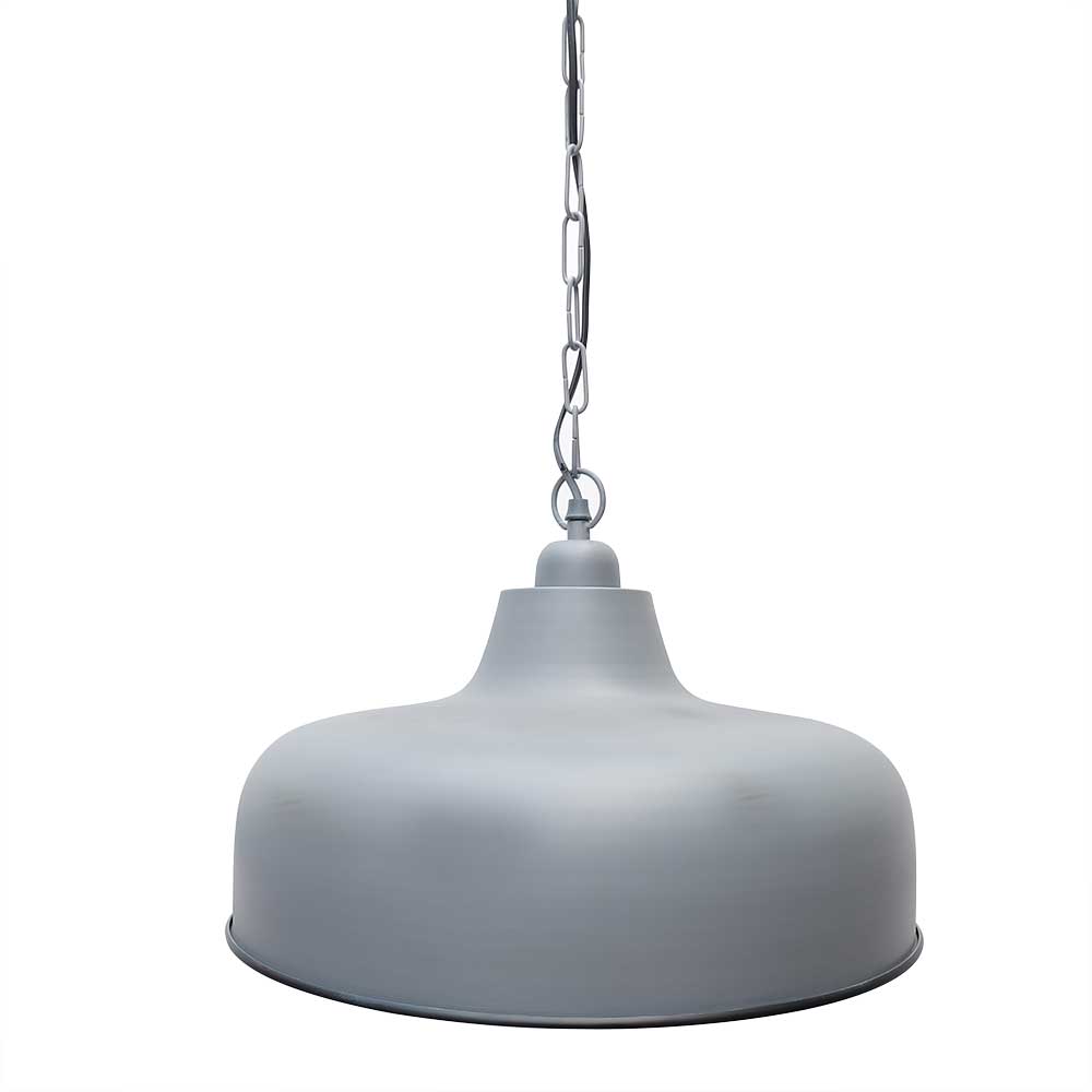 Hanglamp Fabio Grijs - Metaal - LABEL51